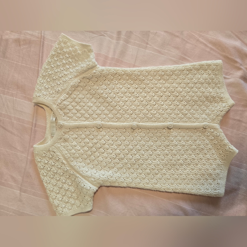 ZARA knit baby romper